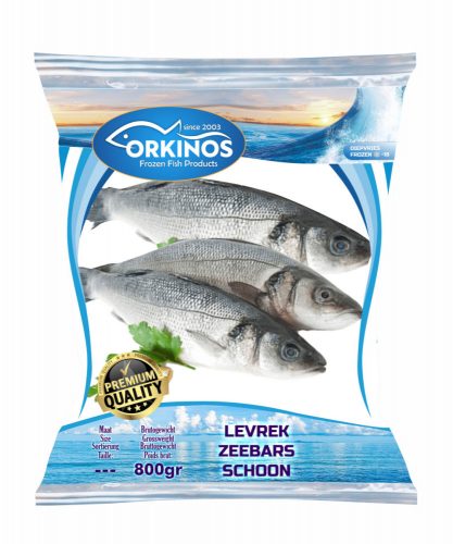 LEVREK ZEEBARS SCHOON 800 gr (1 karton / 10 Stk)