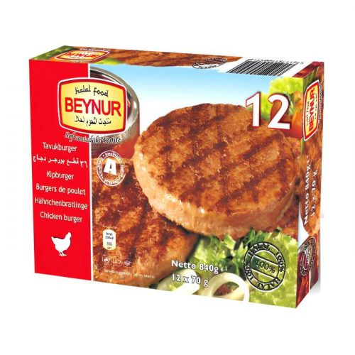 Beynur Tavuk Burger 840 gr 