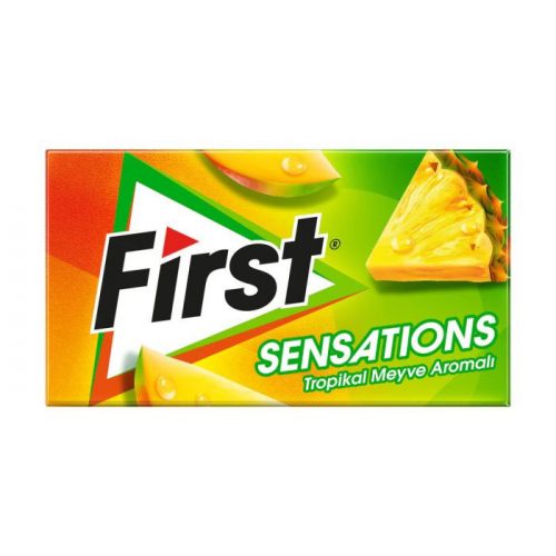 First Sensations Tropikal Meyveli Sakız 27 gr