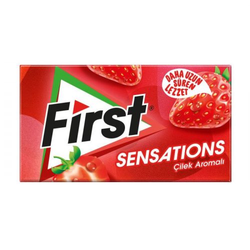 First Sensations Çilekli Sakız 27 gr