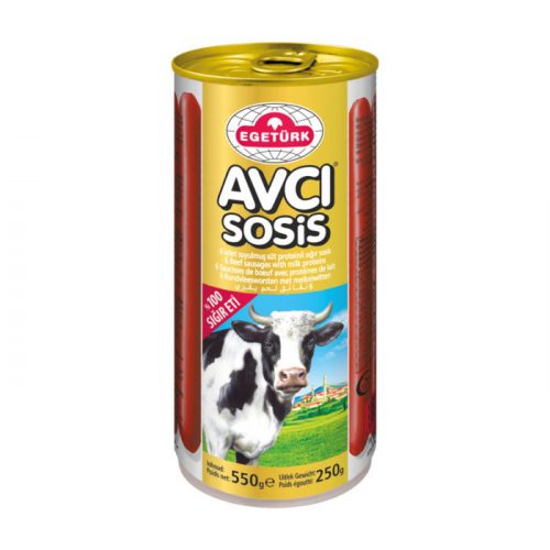 Egetürk Avcı Sosis 550 gr