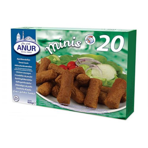 Anur Mini Frikandellen 20 adet 600 gr