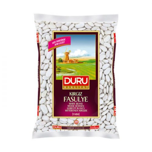 Duru Kırgız Kuru Fasulye 9mm 1000 gr