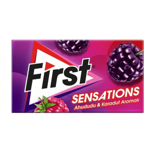 First Sensations Ağududu Karadut Sakız 27 gr