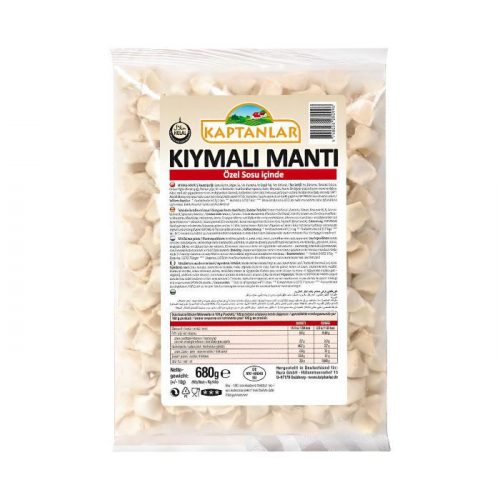 Kaptanlar Kıymalı Mantı 680 gr 