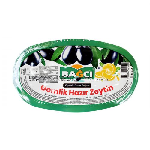 Bağcı Gemlik Siyah Zeytin 250 gr