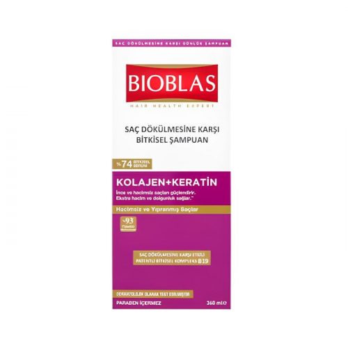 Bioblas Keratinli Şampuan 360 ml 