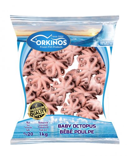  BABY OCTOPUS 1KG (1 karton / 10Stk)