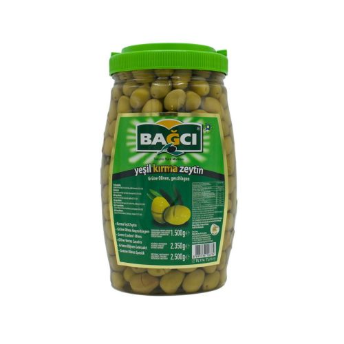 Bağcı Yeşil Kırma Zeytin 1500 gr 