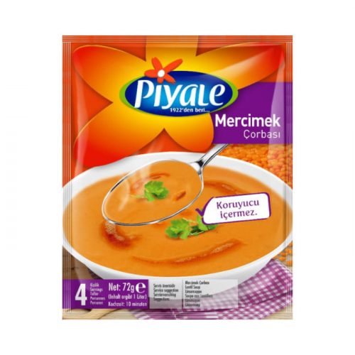 Piyale Kırmızı Mercimek Çorbası 72 gr