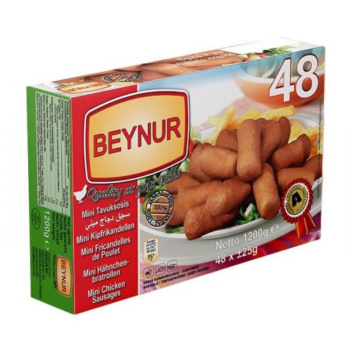 Beynur Mini Tavuk Sosisler 48 ad. 