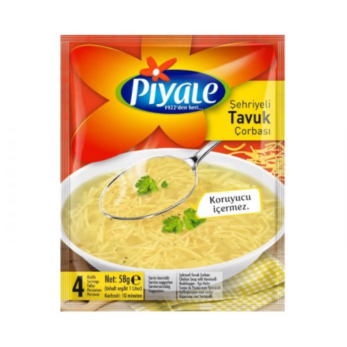 Piyale Şehriyeli tavuk çorbası 58 gr