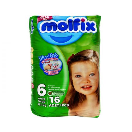 Molfix 6 numara Bebek bezi 16 adet