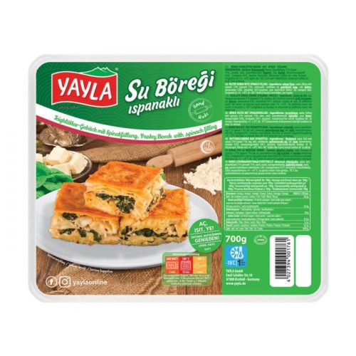 Yayla Ispanaklı - Peynirli Börek 700 gr