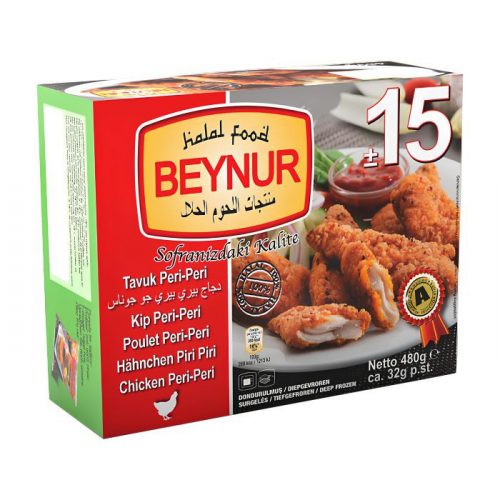 Beynur Tavuk Peri Peri 480 gr 