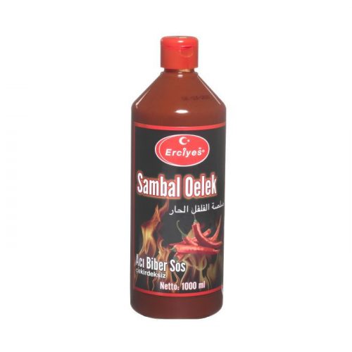 Erciyes Sambal  Acı Biber Sosu (çekirdeksiz) 1000 ml