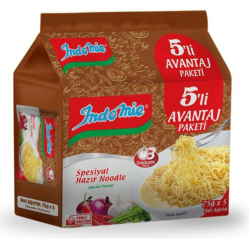 Indomie 5'li Paket Spesiyal Noodle